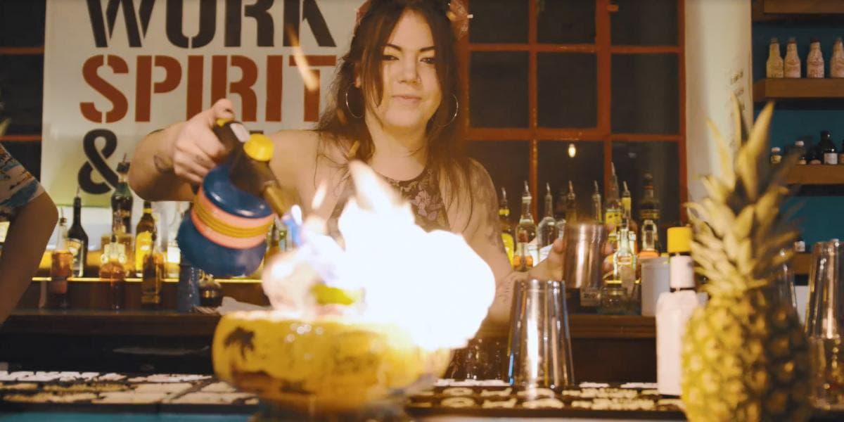 Sailor Jerry Presents Tiki Night at the European Bartender Academy in Dublin