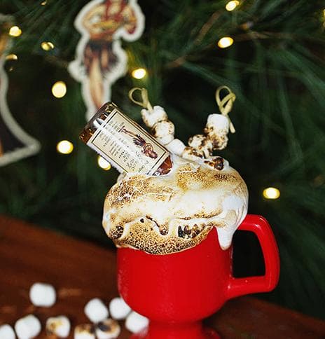 Spiked Rum Hot Chocolate