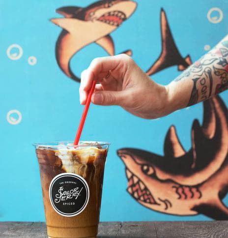 Spiked Ginger Iced Latte